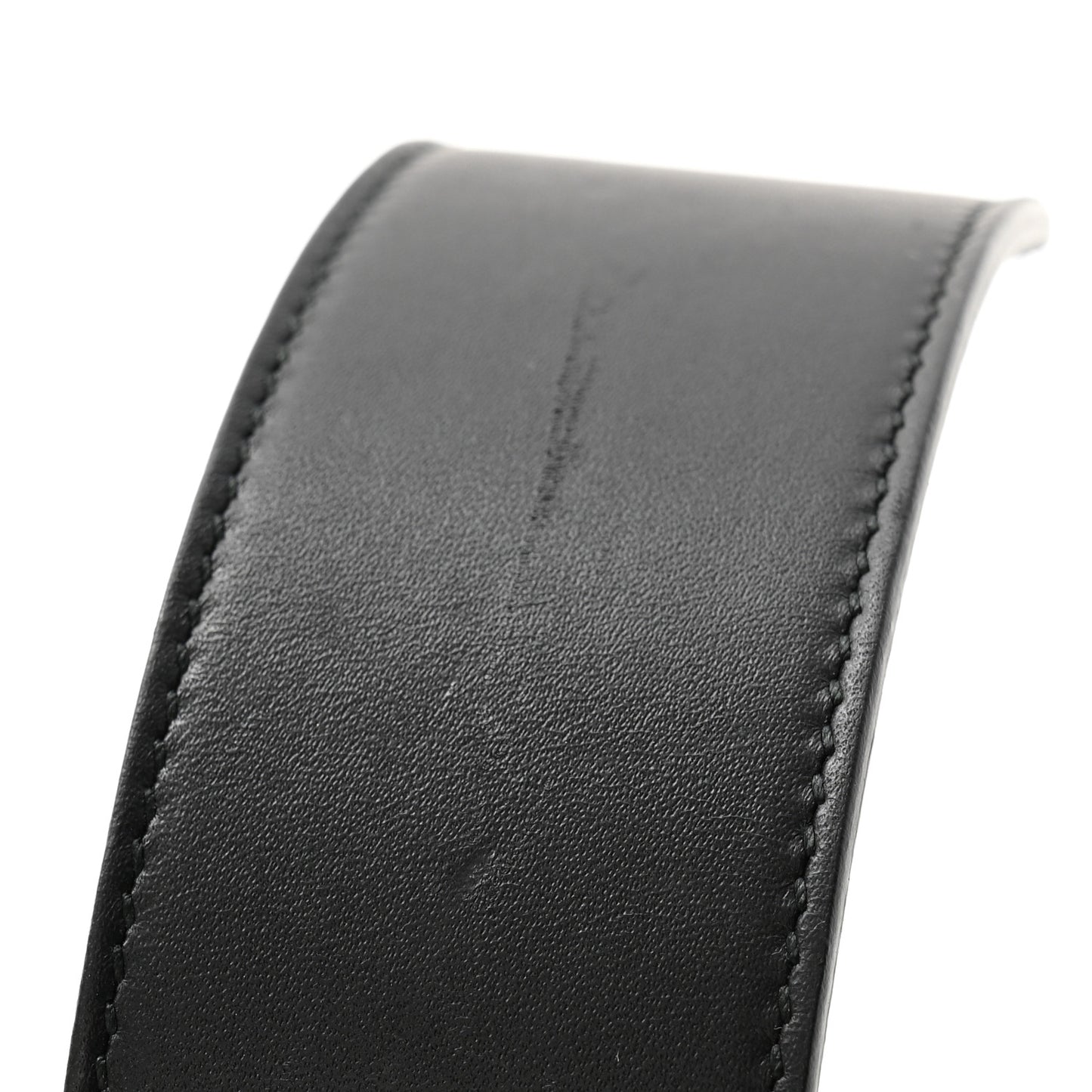 Calfskin Crystal Double G 40mm Belt 90 36 Black