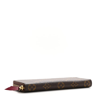 Louis Vuitton Monogram Clemence Wallet Fuchsia 4 of 10