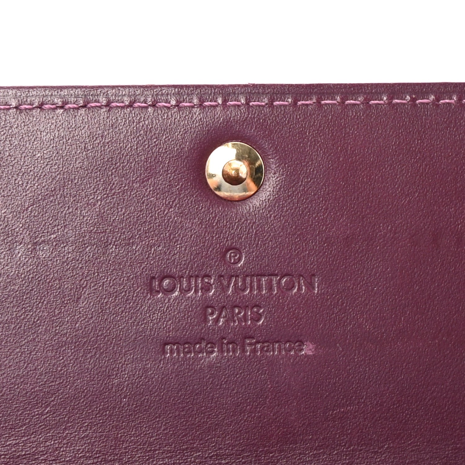 Louis Vuitton Vernis Sarah Wallet Violet 6 of 7