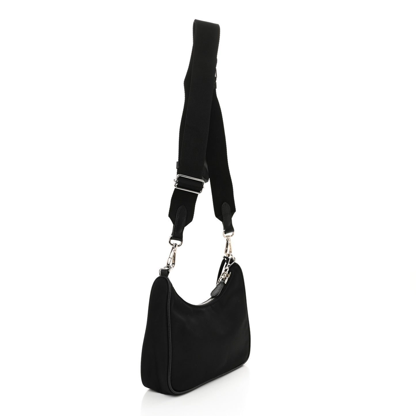 Nylon Re-Edition 2005 Shoulder Bag Black