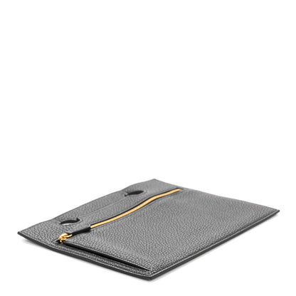 Hermes Togo Backpocket Pouch 25 Black 4 of 9
