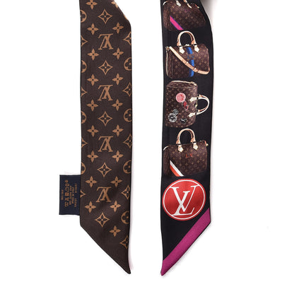 Louis Vuitton Silk Monogram Tribute to Speedy BB Bandeau 3 of 5