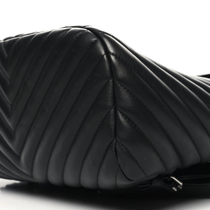 Chanel Calfskin Chevron Quilted Large Urban Spirit Backpack Black 10 of 13