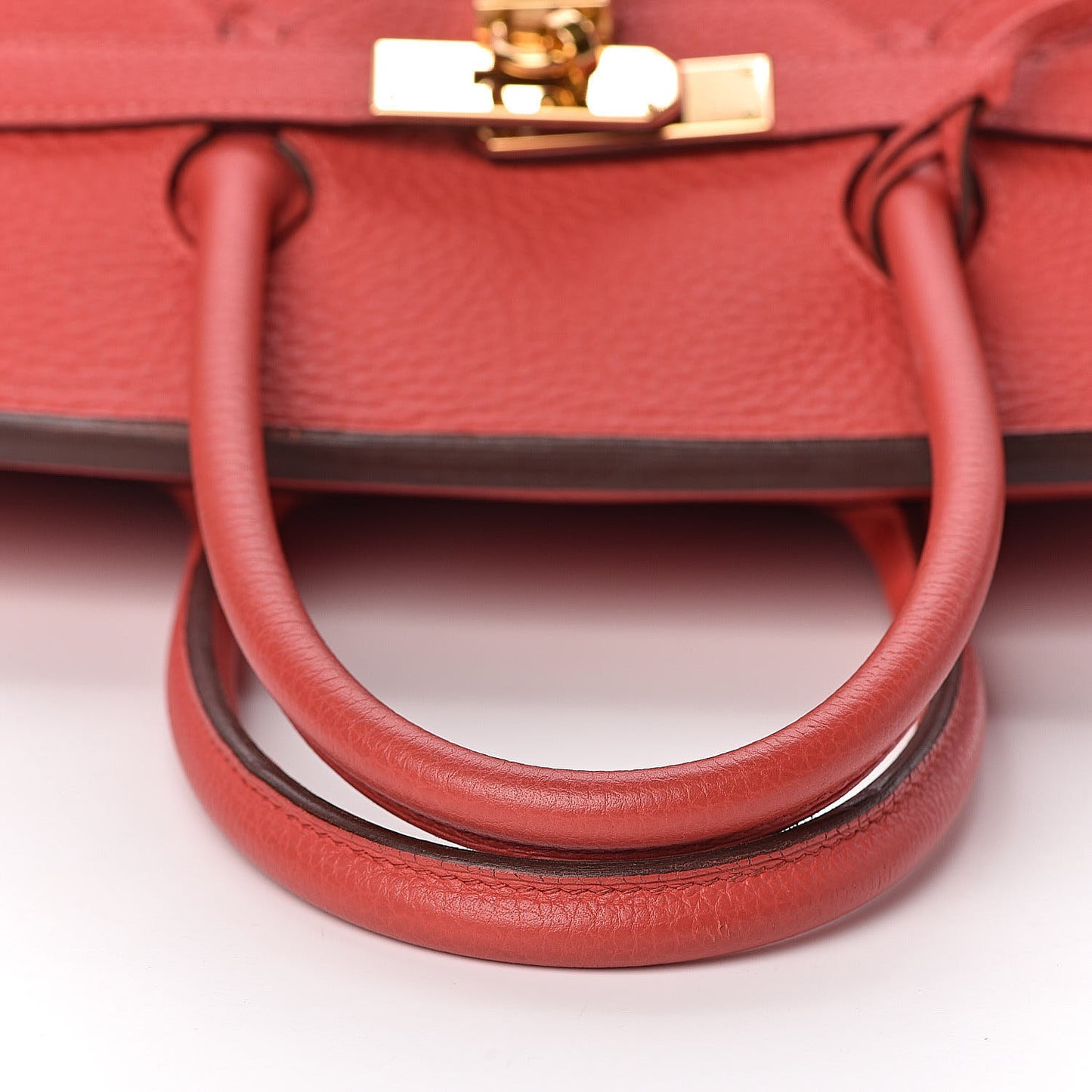Togo Birkin 35 Rouge Pivoine