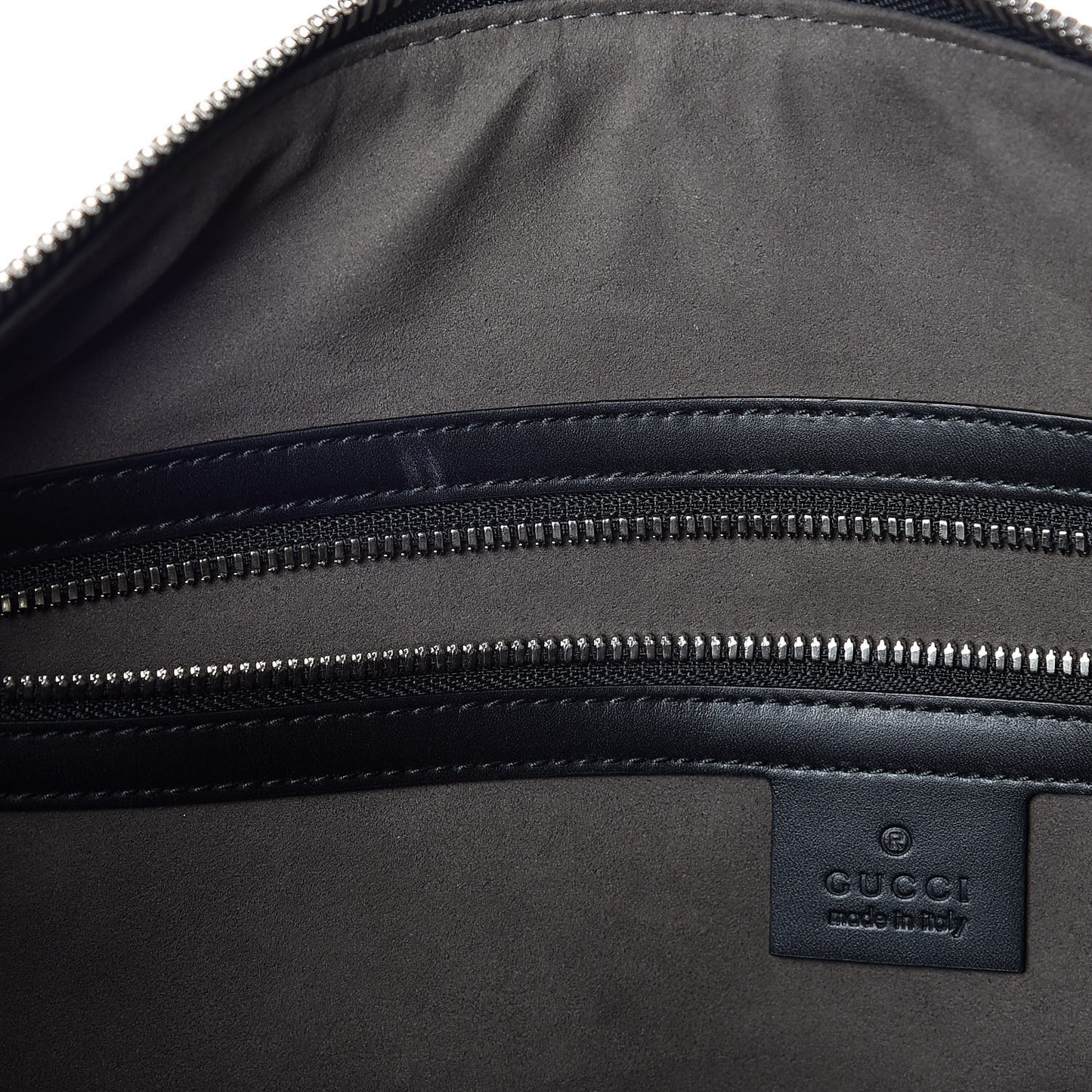Guccissima Signature Eden Briefcase Black