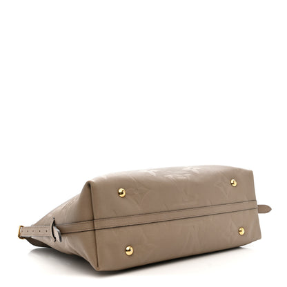 Louis Vuitton Empreinte Monogram Giant CarryAll MM Tourterelle 4 of 9