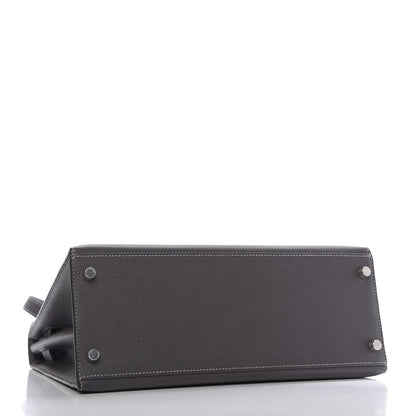 Hermes Epsom Kelly Sellier 28 Graphite 5 of 12