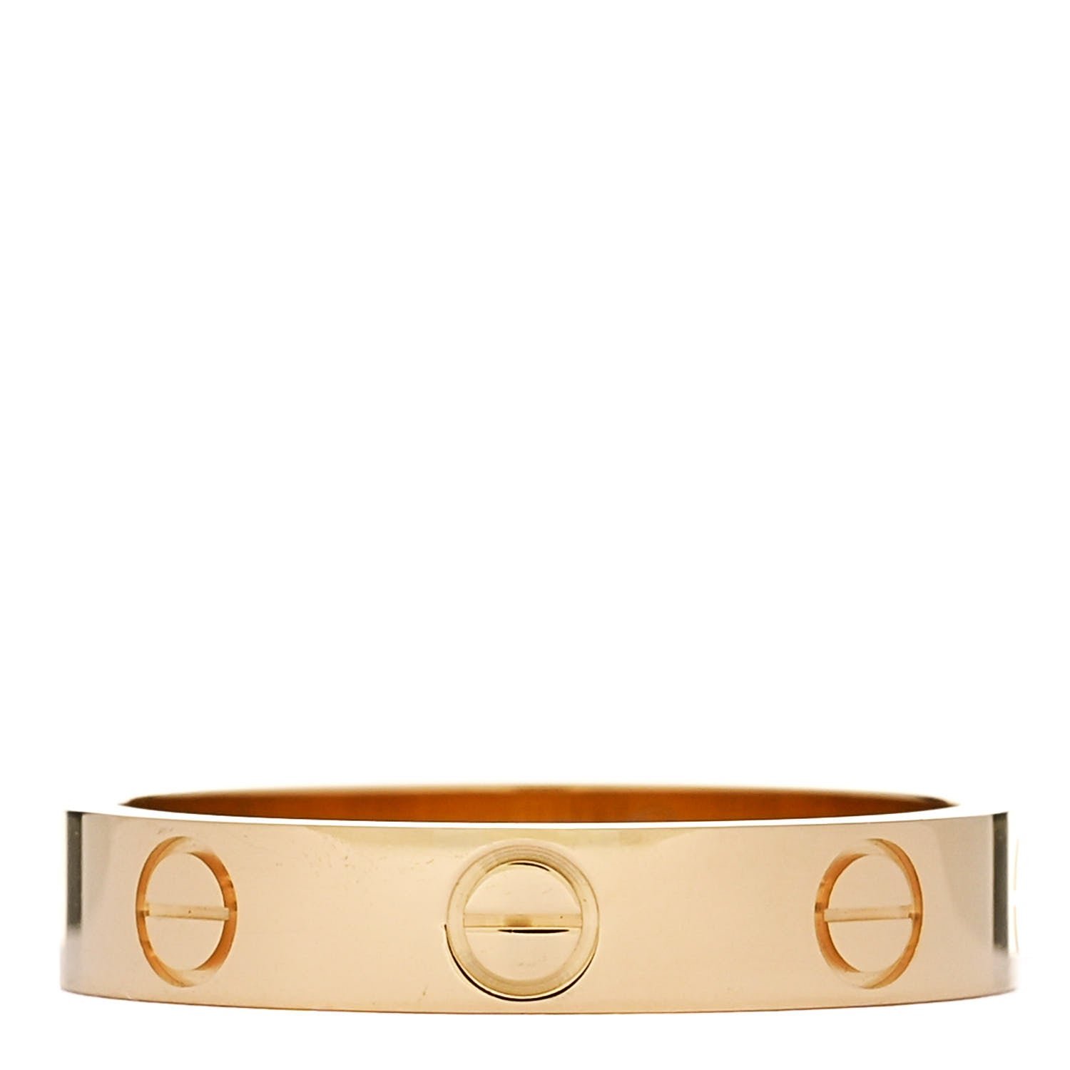 Cartier 18K Yellow Gold 3.5mm LOVE Wedding Band Ring 52 6 1 of 5