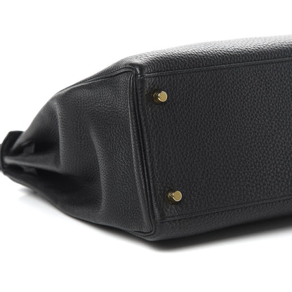Hermes Togo Kelly Retourne 35 Black 9 of 16