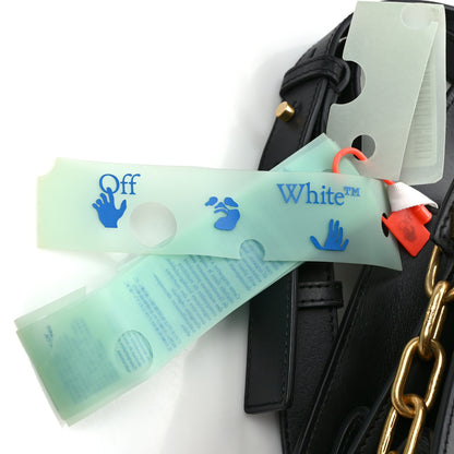 Off-White Calfskin 3D Nail Logo Shoulder Bag Black 13 of 14