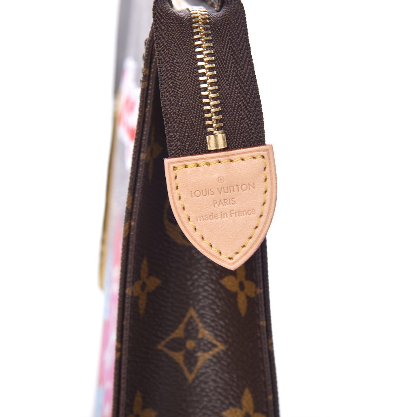 Monogram Travel Stickers Toiletry Pouch 26