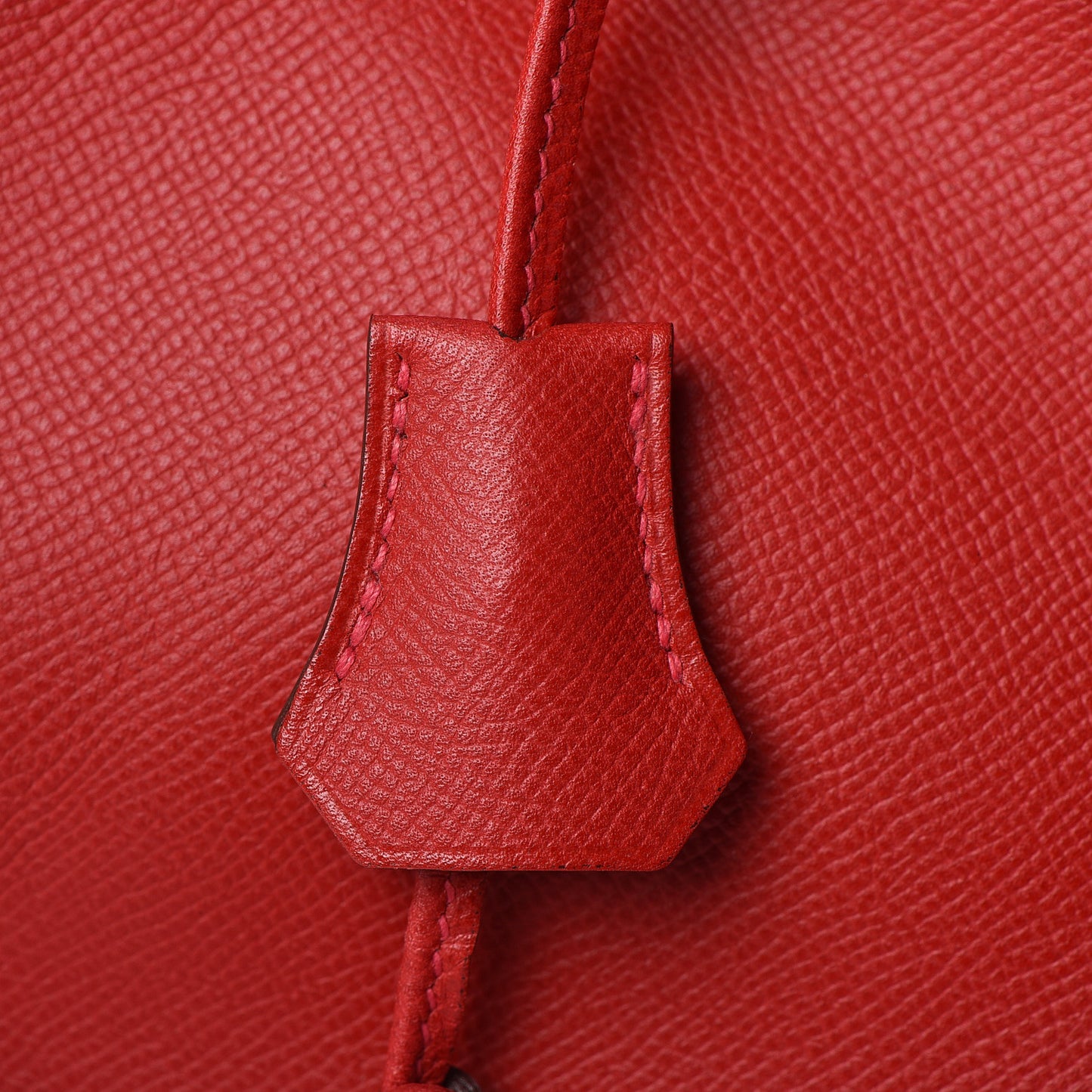 Epsom Birkin 35 Rouge Casaque