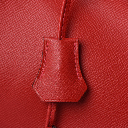 Hermes Epsom Birkin 35 Rouge Casaque 26 of 44