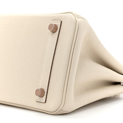 Hermes Togo Birkin 25 Craie 9 of 12