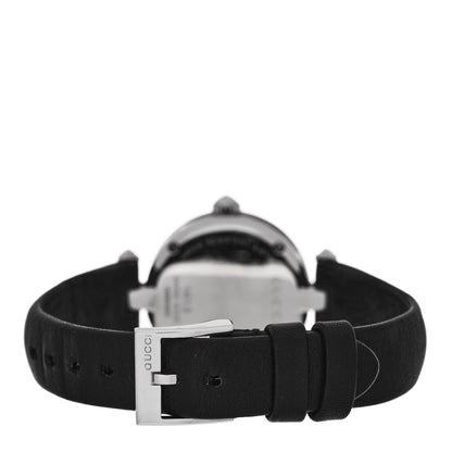Gucci Stainless Steel Calfskin 27mm Diamantissima Quartz Watch Black 3 of 5