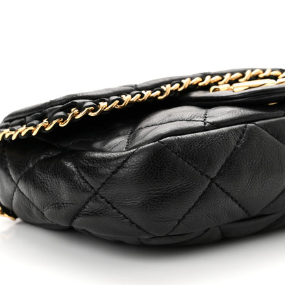 Chanel Calfskin Mini Chain Me Flap Black 6 of 8