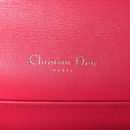 Christian Dior Patent Cannage Lady Dior Convertible Clutch Fuchsia 7 of 11