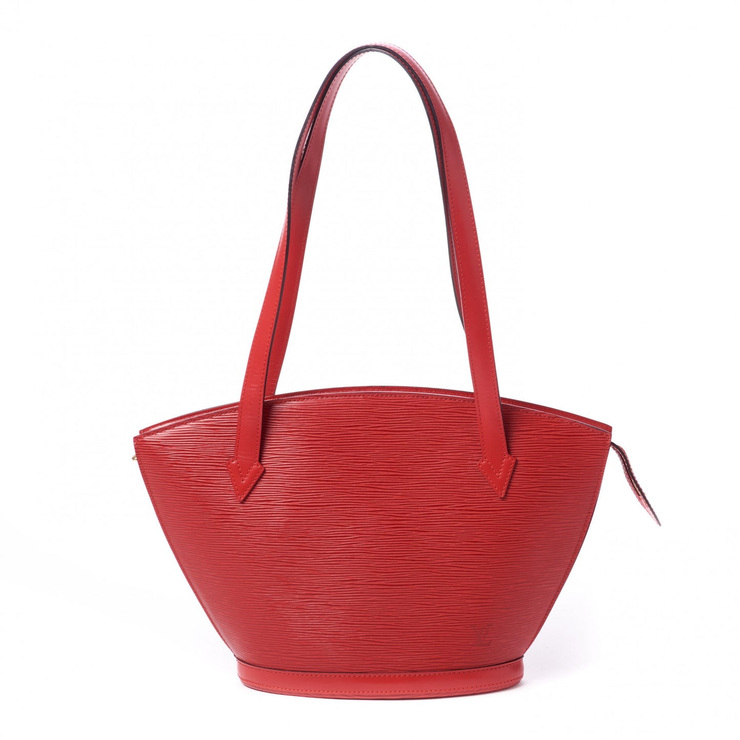 Epi Saint Jacques PM Long Straps Red