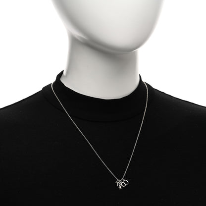 Tiffany Sterling Silver Charms Pendant Necklace 2 of 5