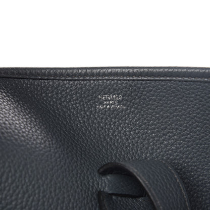 Hermes Taurillon Clemence Evelyne III TGM Bleu Orage 6 of 10
