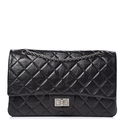 Chanel Aged Calfskin Quilted 2.55 Reissue 227 Flap Black 1 of 11