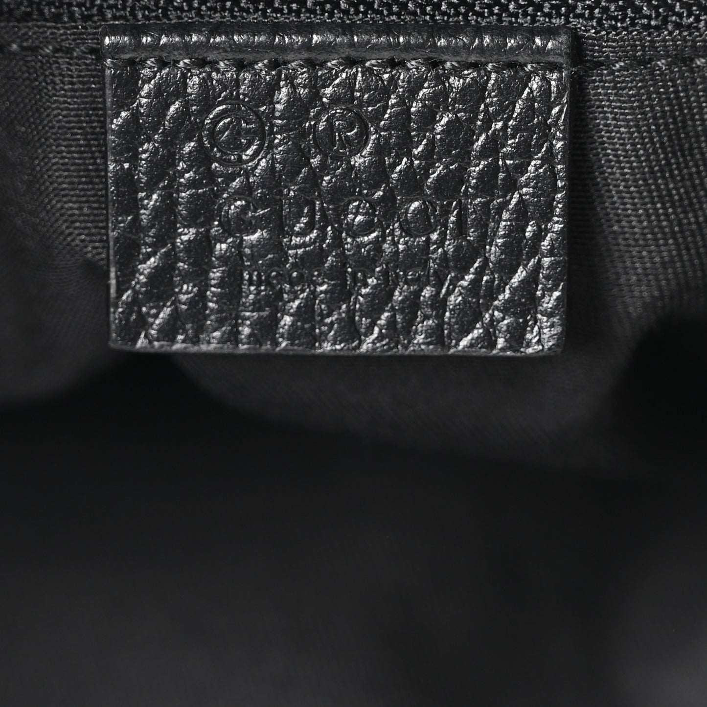 Nylon Monogram Small Flat Messenger Bag Black
