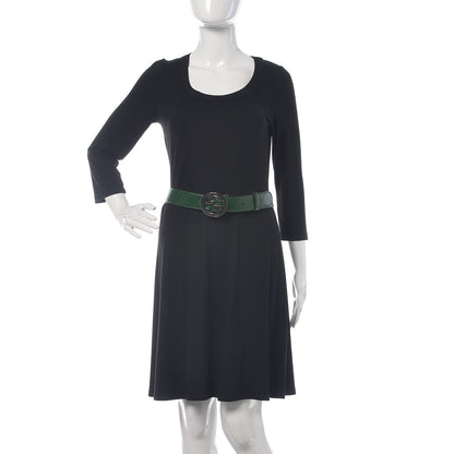 Gucci Guccissima Signature Interlocking G 40mm Belt 100 40 Verde 2 of 8