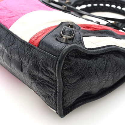 Balenciaga Agneau Arena Multicolore Classic Hardware S City Rose Gris White Black Rouge 10 of 11