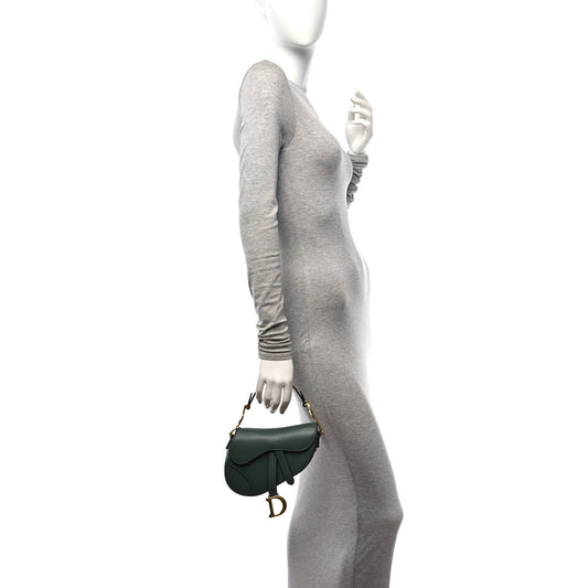 Calfskin Mini Saddle Bag Orage