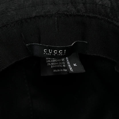 Gucci Monogram Bucket Hat M Black 9 of 9
