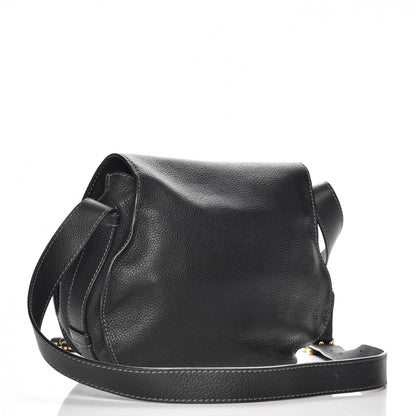 Chloe Calfskin Medium Marcie Round Crossbody Bag Black 3 of 9