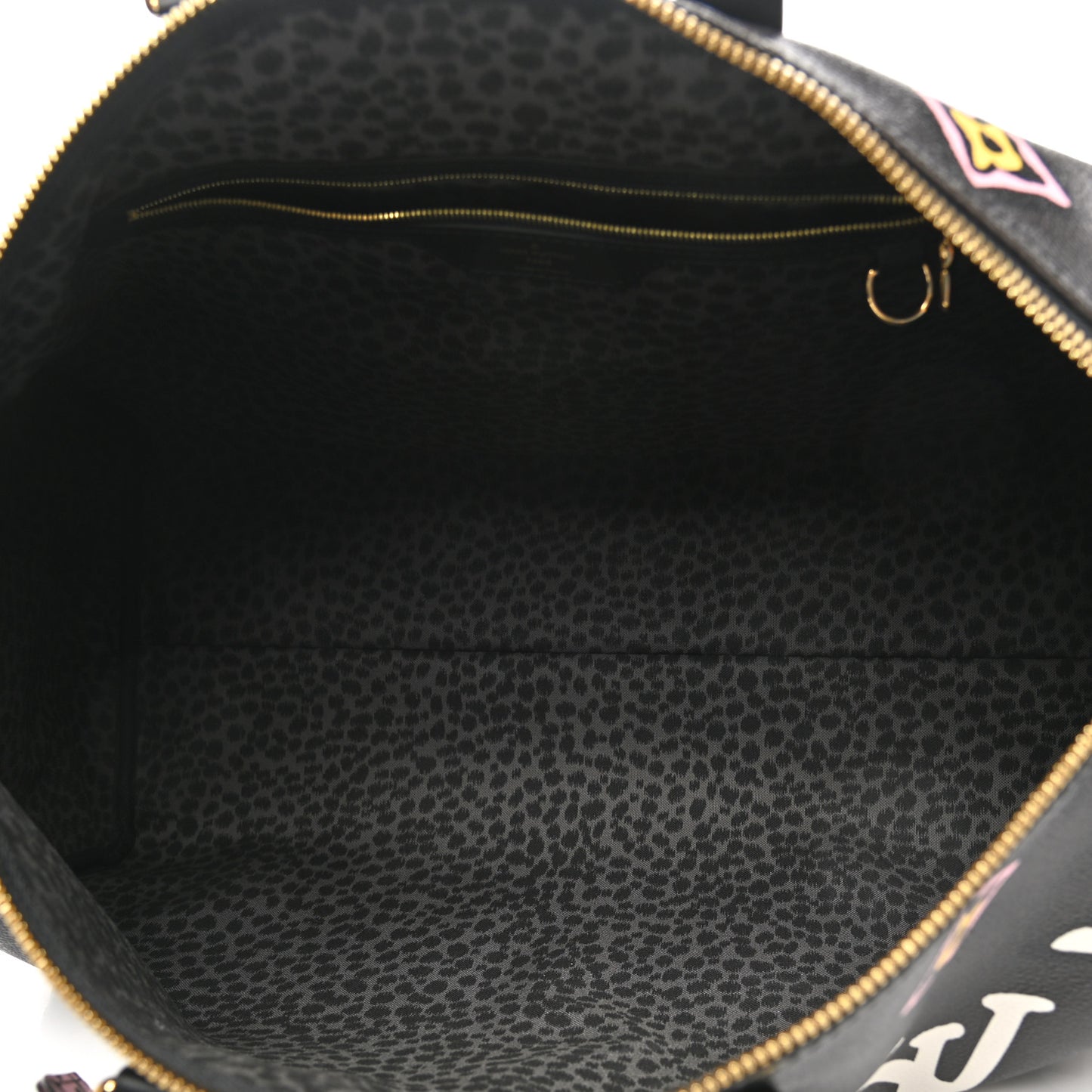 Monogram Giant Wild At Heart Keepall Bandouliere 45 Black