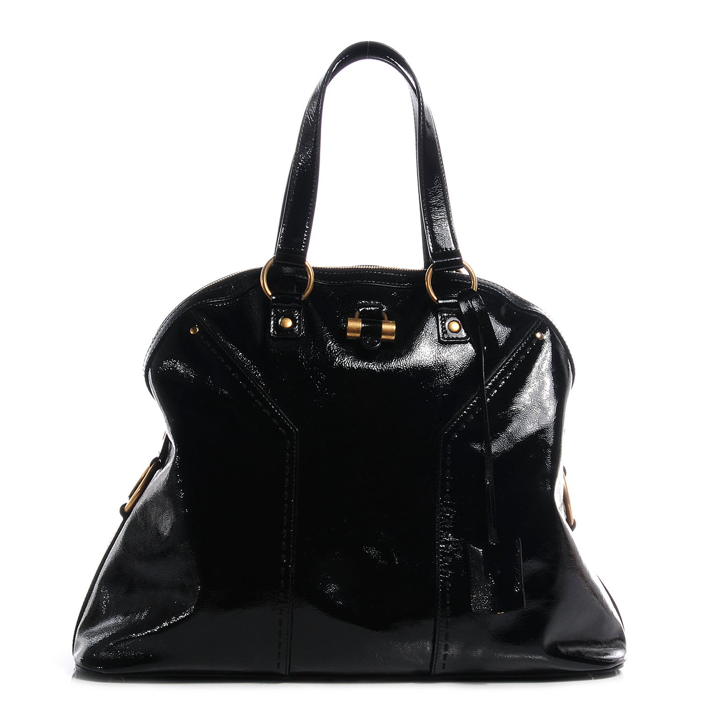 Patent Oversized Muse Black