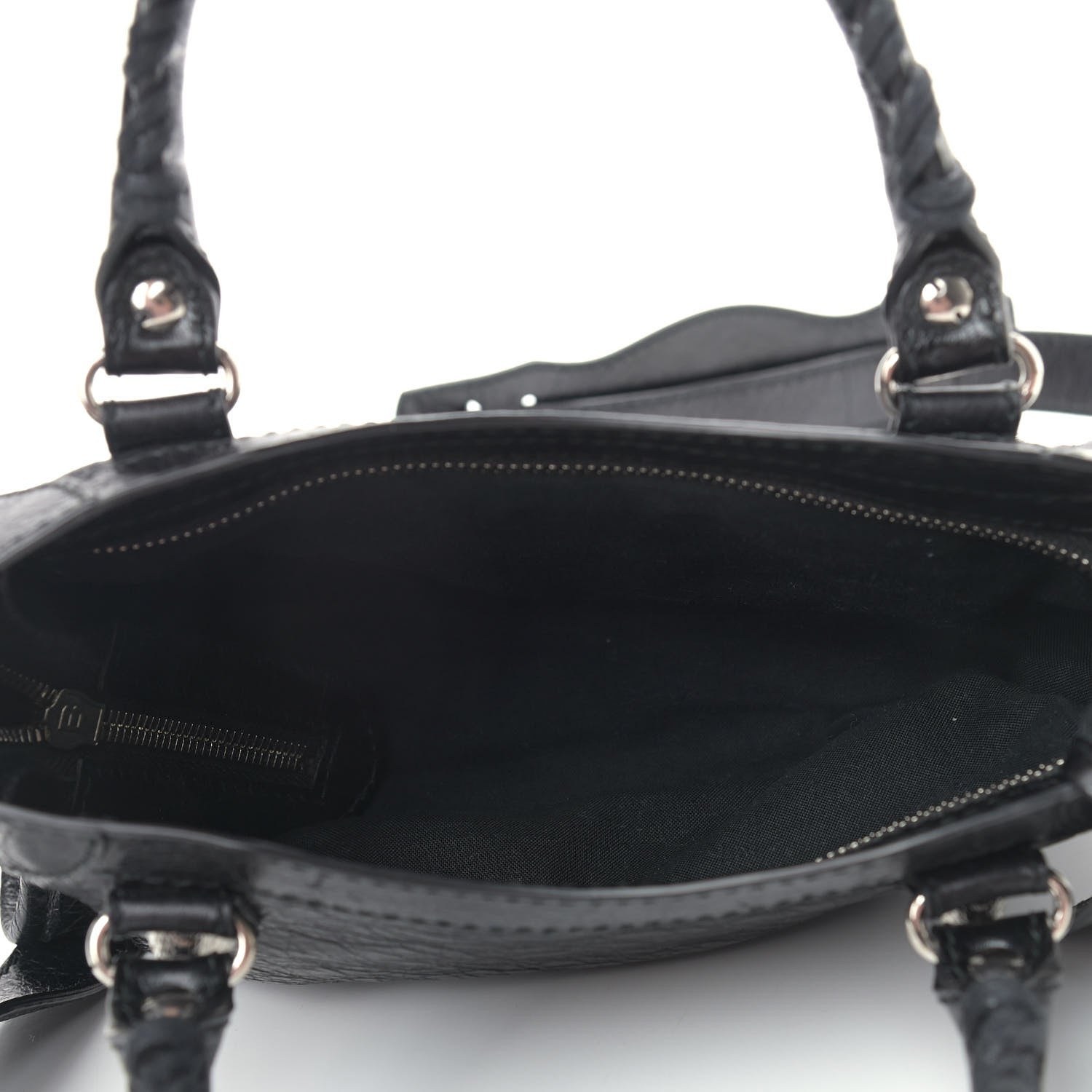 Balenciaga Agneau Giant 12 Silver Hardware Mini City Black 5 of 9