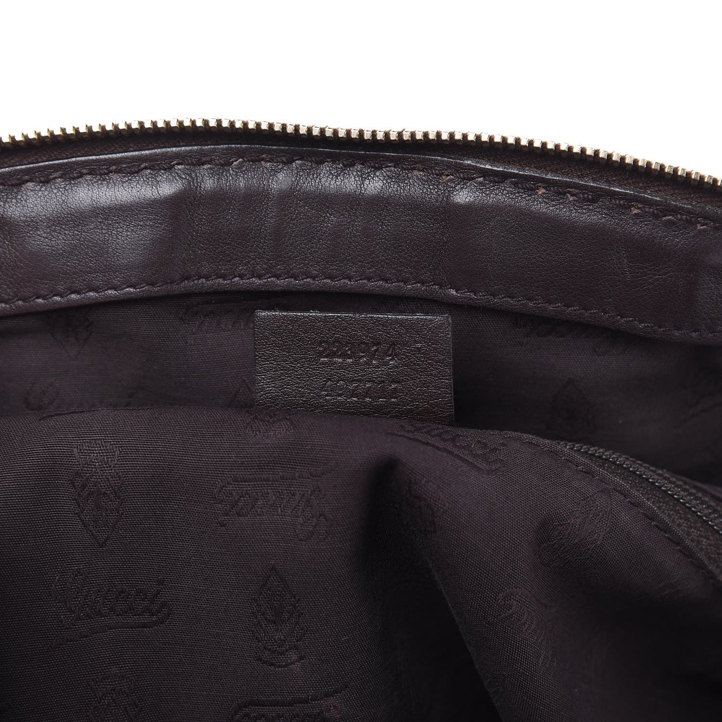 Guccissima Medium Sukey Boston Chocolate