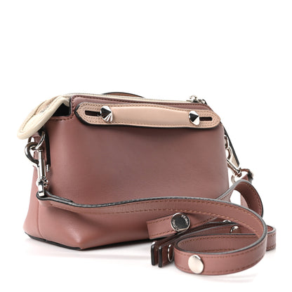 Fendi Vitello Dolce Mini By The Way Boston Bag English Rose Latte Multicolor 5 of 19