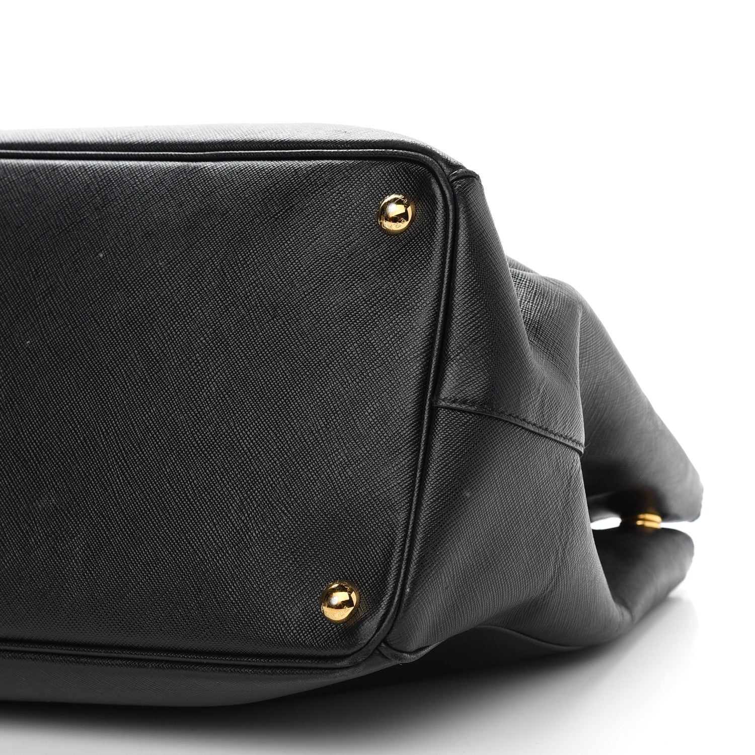 Prada Saffiano Large Galleria Double Zip Tote Black 7 of 13