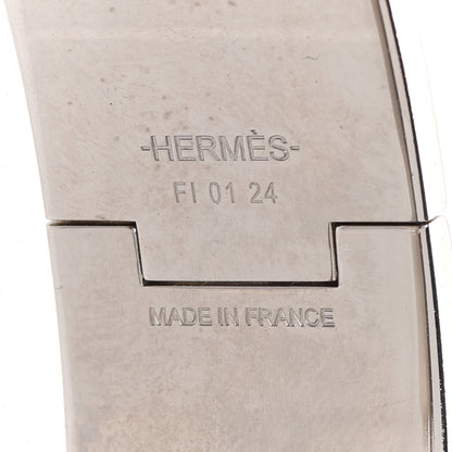 Hermes Enamel Wide Clic Clac H Bracelet GM Lagon 5 of 5