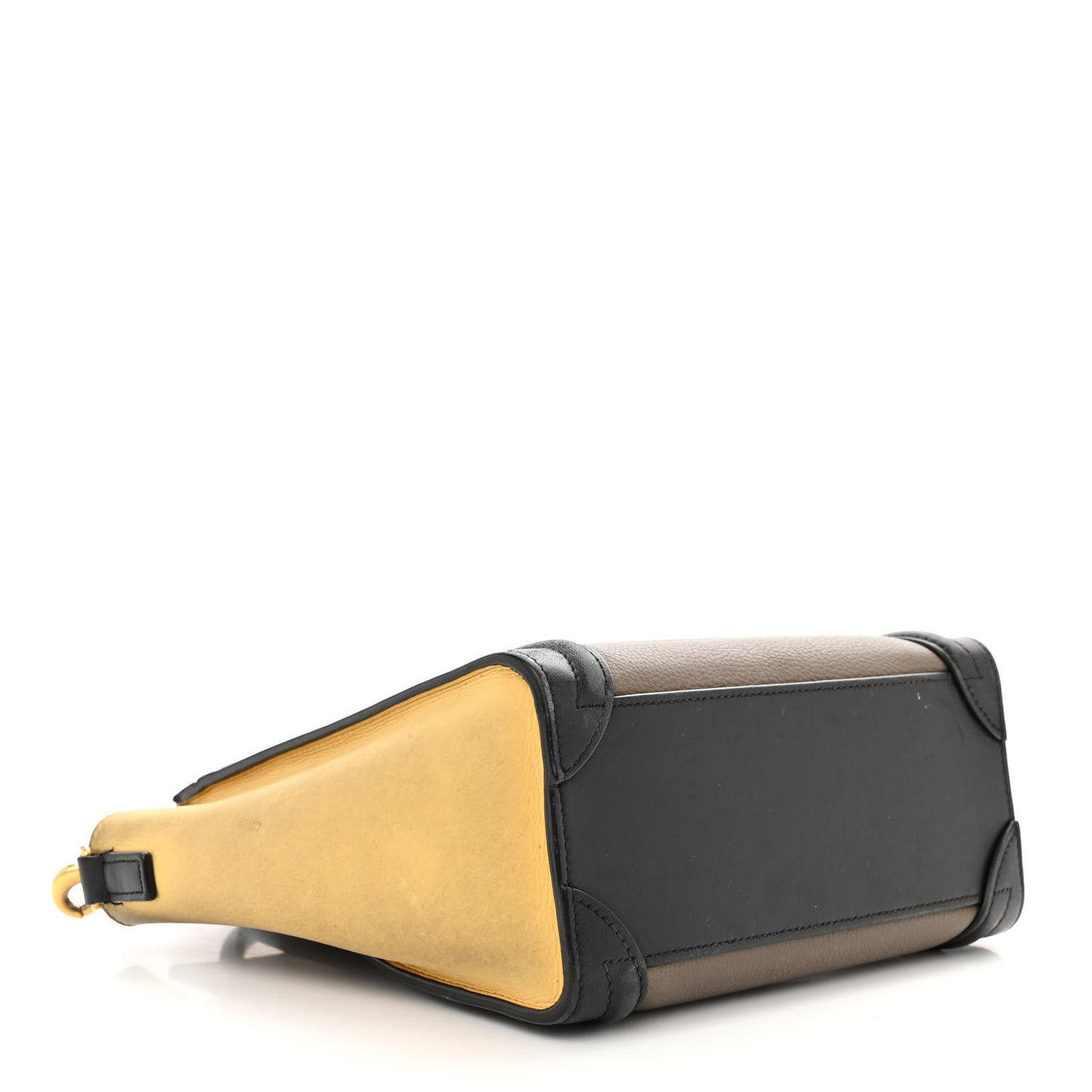 Nubuck Smooth Calfskin Nano Tri-Color Luggage Desert