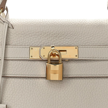Hermes Taurillon Clemence Kelly Retourne 28 Beton 8 of 10