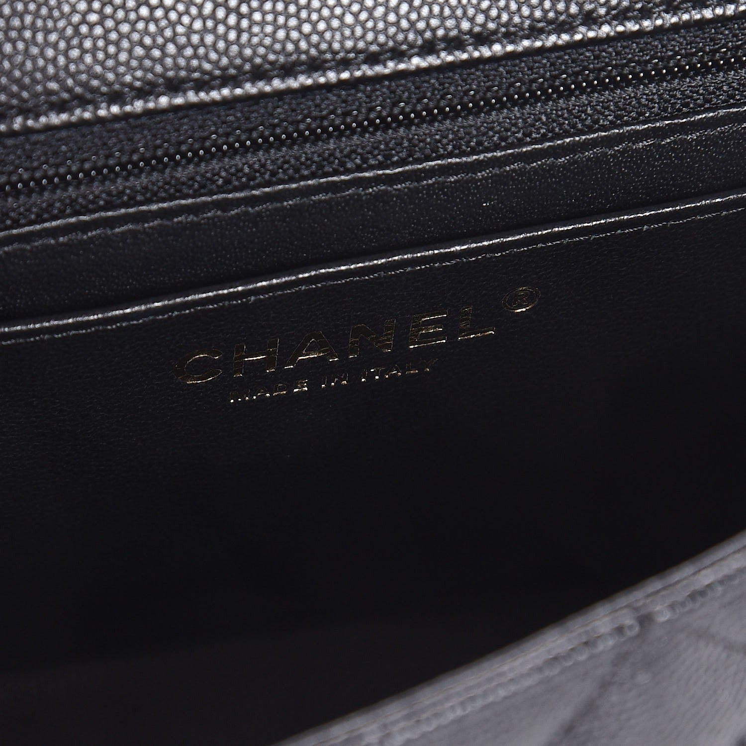 Chanel Caviar Quilted Mini Rectangular Flap Black 6 of 8