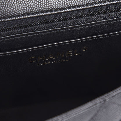 Chanel Caviar Quilted Mini Rectangular Flap Black 6 of 8