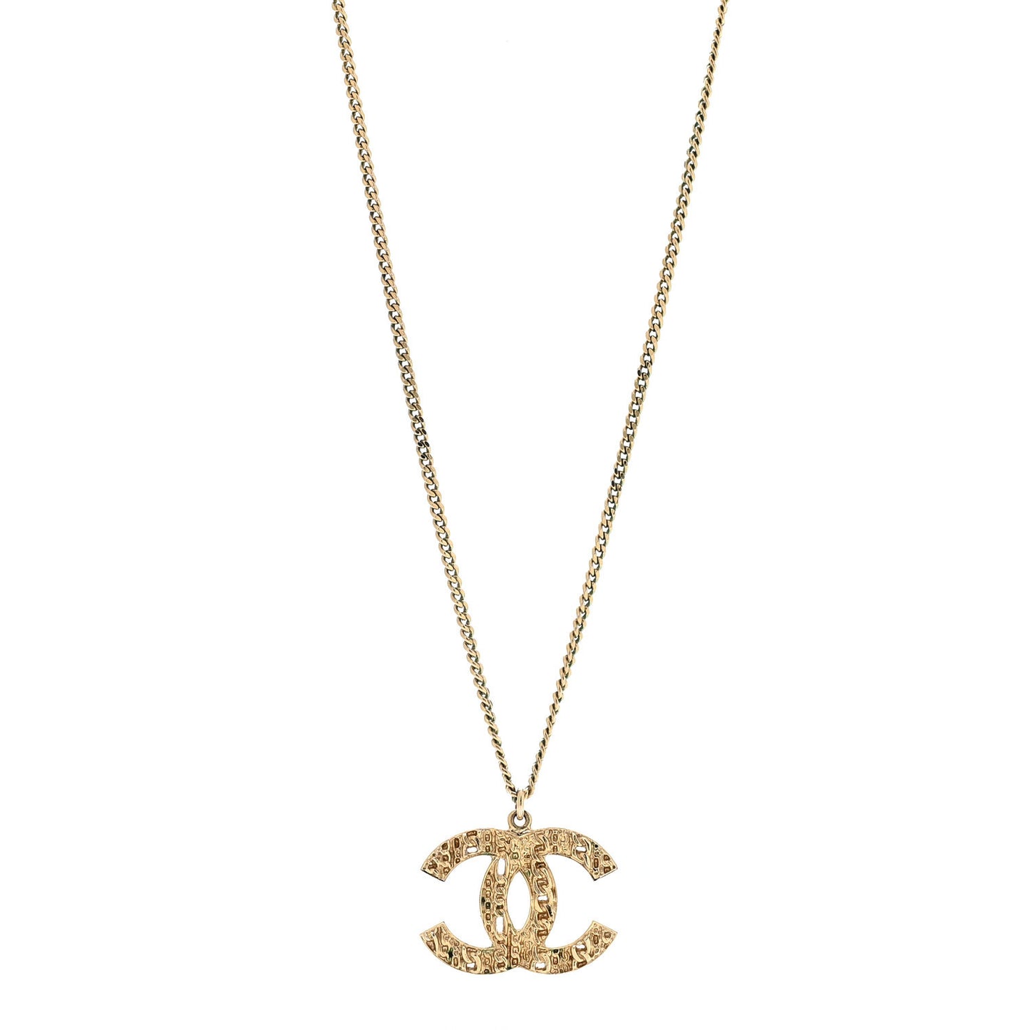 Chain CC 100 Anniversary Necklace Gold