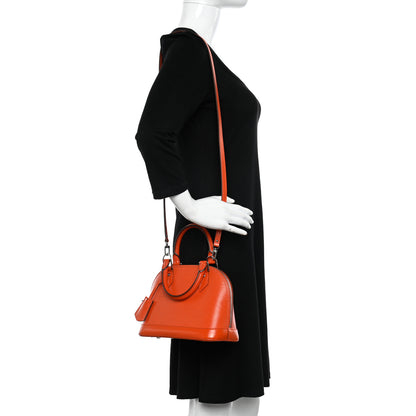 Louis Vuitton Epi Alma BB Piment 2 of 9