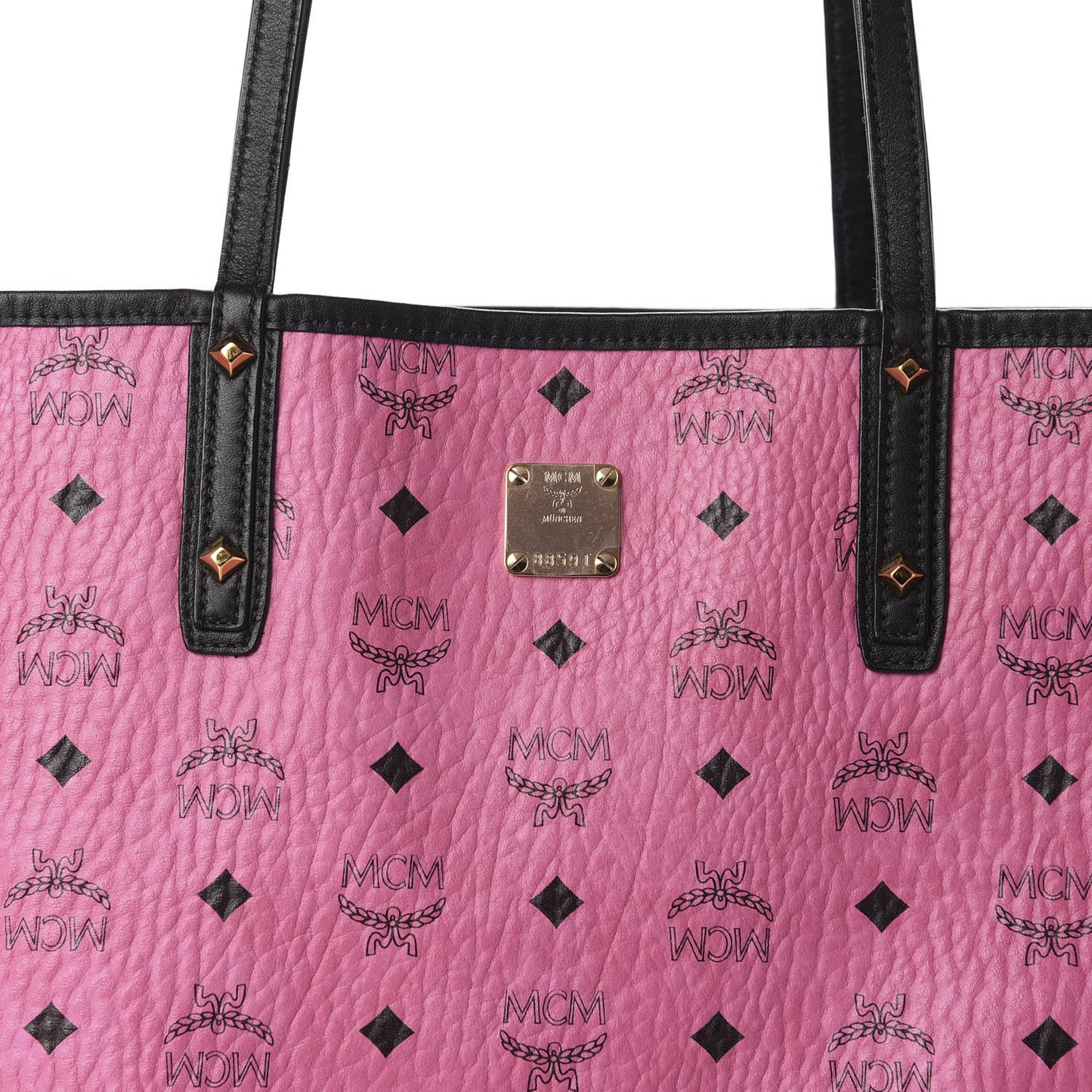 Visetos Medium Liz Reversible Shopper Tote Pink