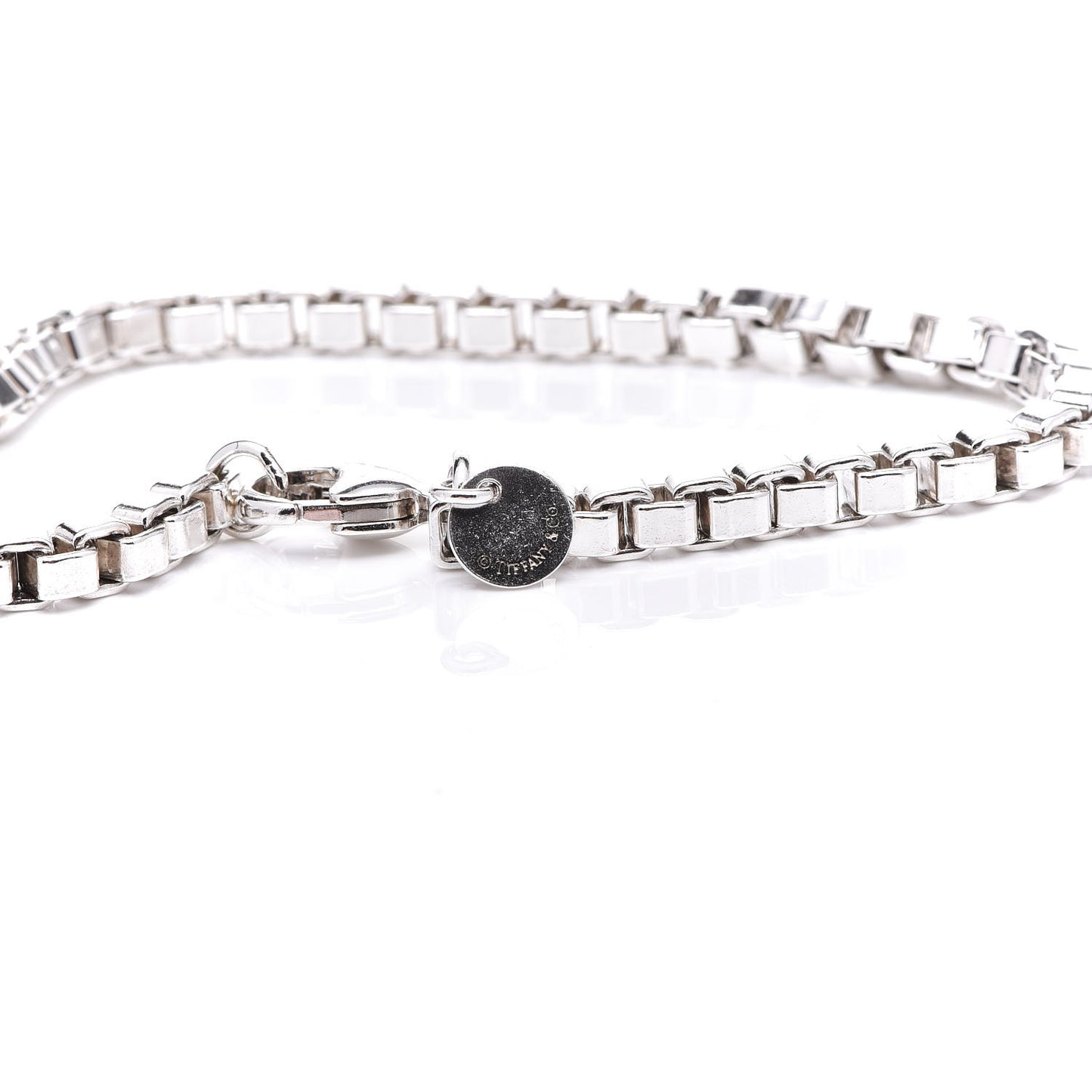 Sterling Silver 4mm Venetian Link Bracelet