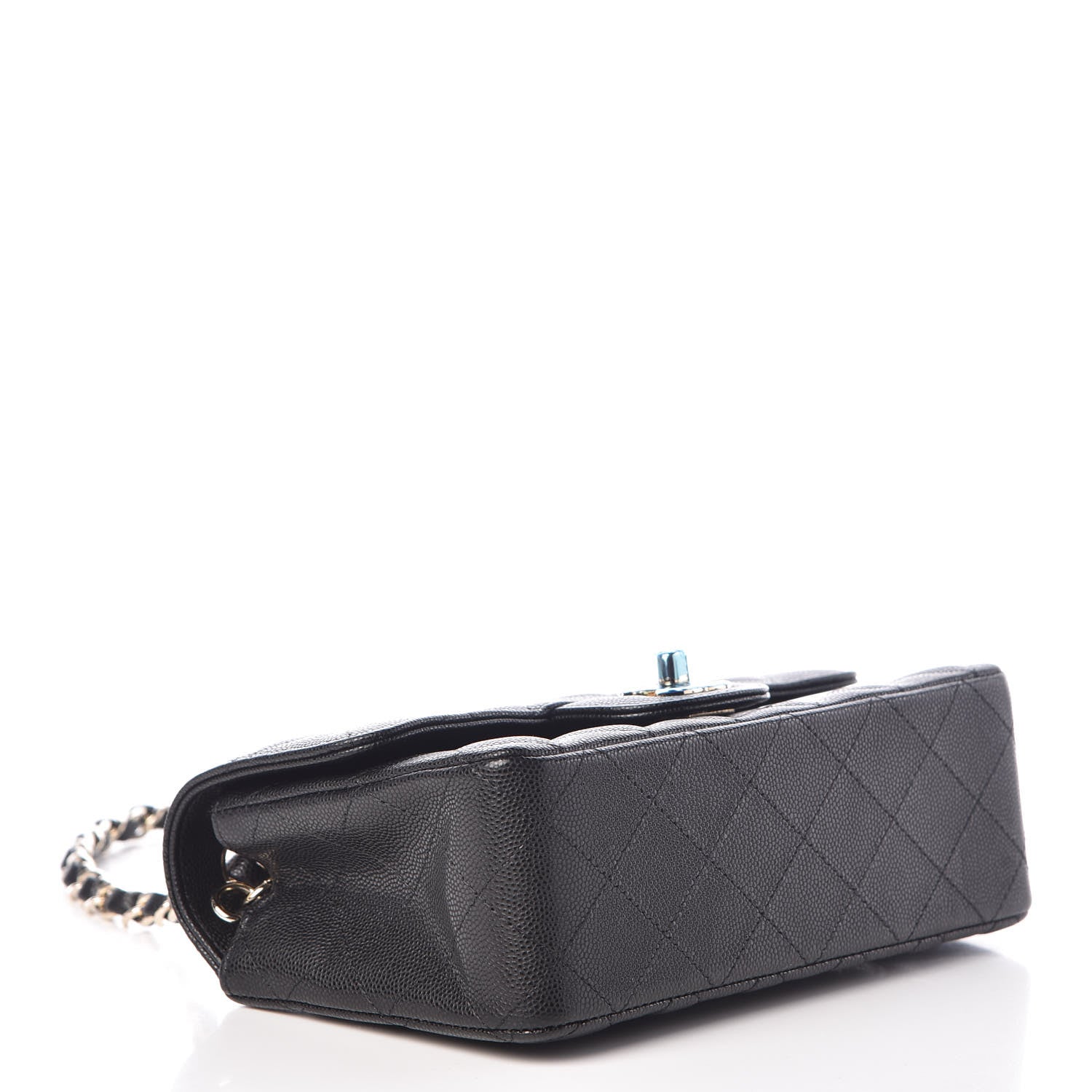 Chanel Caviar Quilted Mini Rectangular Flap Black 4 of 9