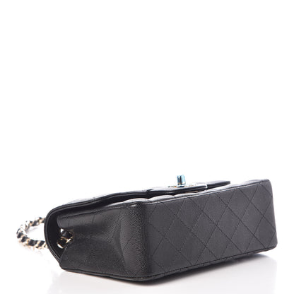 Chanel Caviar Quilted Mini Rectangular Flap Black 4 of 9