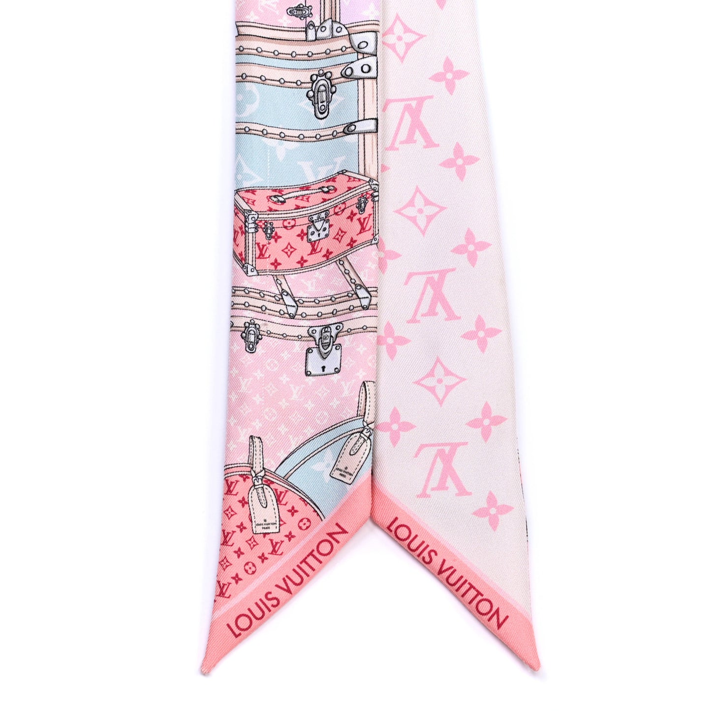 Silk Monogram Let's Go BB Bandeau Pink