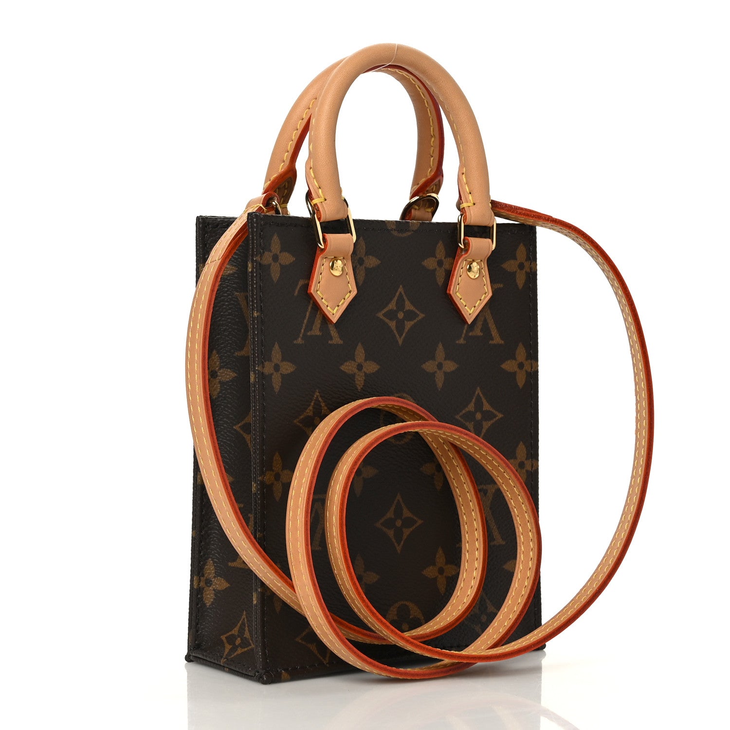 Louis Vuitton Monogram Petit Sac Plat 3 of 8